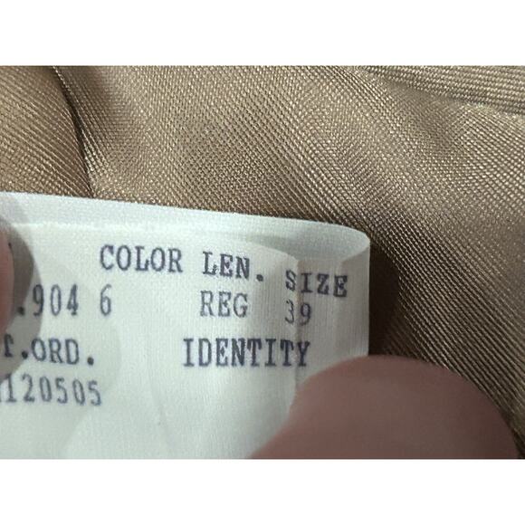 Brooks Brothers Made in Italy Houndstooth Tweed Wool 2Btn Blazer Jacket Sz. 39R - Picture 10 of 16